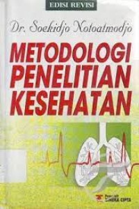 Image of Metodologi Penelitian Kesehatan (edisi revisi)