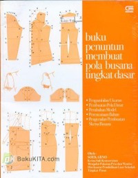 Image of buku penuntun membuat pola busana tingkat dasar
