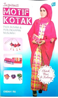 Inspirasi Motif Kotak Pada Busana & Perlengkapan Muslimah: Clutch, Bros & Kalung