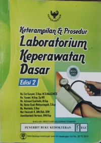 Image of Keterampilan & Prosedur Laboratorium Keperawatan Dasar