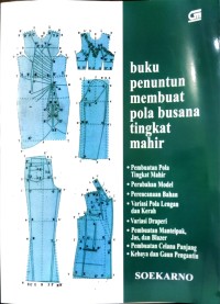 Buku Penuntun Membuat Pola Busana Tingkat Mahir